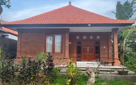 Modern 1BR House for Monthly Rent in Tranquil Ubud Area