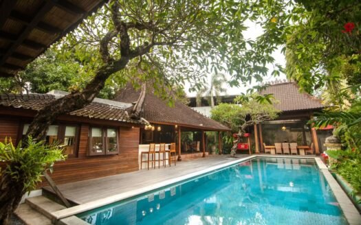 Elegant 1 BR Villa with Traditional Joglo Design