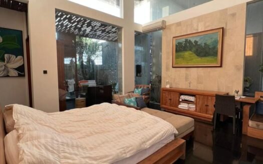 3+1BR Classic Modern Villa with Rice Field View & Pool Table