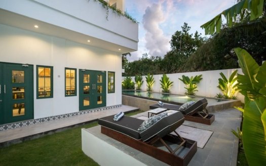 Sleek Design 4BR Villa in Berawa Canggu for Sale Freehold